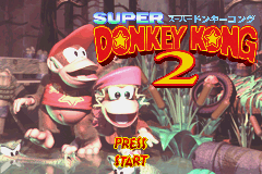 Super Donkey Kong 2 (J)(Caravan) Title Screen