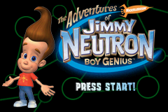 The Adventures of Jimmy Neutron Volume 1 - Gameboy Advance Video (U)(Psychosis) Title Screen