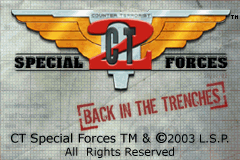 CT Special Forces 2 - Back in The Trenches (U)(Chameleon) Title Screen