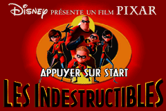 Les Indestructibles (E)(Rising Sun) Title Screen