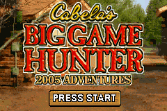 Cabela's Big Game Hunter 2005 Adventures (U)(Venom) Title Screen