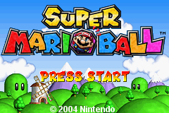 Super Mario Ball (E)(TRSI) Title Screen
