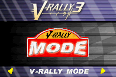 V-Rally 3 (U)(Rising Sun) Title Screen