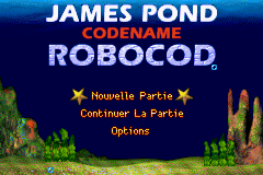 James Pond - Codename Robocod (E)(Rising Sun) Title Screen