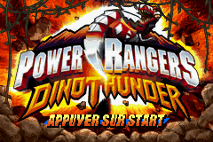 Power Rangers Dino Thunder (E)(RisingCaravan) Title Screen