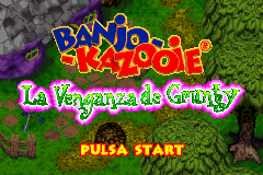 Banjo Kazooie Venganza De Grunty (S)(Independent) Title Screen