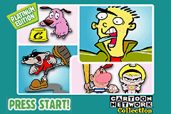 Cartoon Network Collection Platinum Edition - Gameboy Advance Video (U)(Supplex) Title Screen