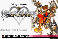Kingdom Hearts - Chain of Memories (E)(Eternity) Title Screen
