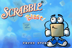 Scrabble Blast! (U)(TrashMan) Title Screen