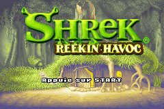 Shrek - Reekin' Havoc (E)(Independent) Title Screen