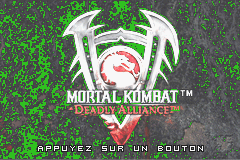 Mortal Kombat - Deadly Alliance (E)(Independent) Title Screen