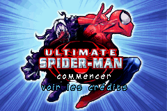 Ultimate Spider-Man (E)(Rising Sun) Title Screen