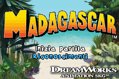 Madagascar (I)(Independent) Title Screen