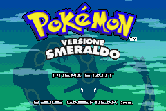 Pokemon - Versione Smeraldo (I)(Pokemon Rapers) Title Screen