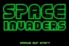 Space Invaders (F)(Eternity) Title Screen