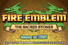 Fire Emblem - The Sacred Stones (E)(Rising Sun) Title Screen
