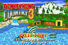 Donkey Kong Country 3 (U)(Independent) Title Screen