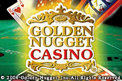 2 in 1 - Golden Nugget Casino & Texas Hold'em Poker (E)(Independent) Title Screen