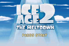 Ice Age 2 - The Meltdown (U)(Rising Sun) Title Screen