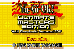 Yu-Gi-Oh! Ultimate Masters 2006 (E)(Rising Sun) Title Screen