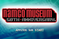 Namco Museum 50th Anniversary (E)(sUppLeX) Title Screen