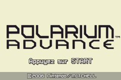 Polarium Advance (E)(sUppLeX) Title Screen