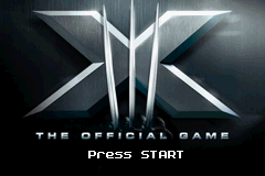 X-Men - The Official Game (U)(Trashman) Title Screen