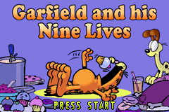 Garfield and His Nine Lives (U)(Trashman) Title Screen
