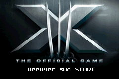 X-Men - The Official Game (E)(WRG) Title Screen