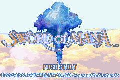 Sword of Mana (E)(Independent) Title Screen