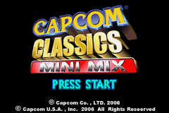 Capcom Classics - Mini Mix (U)(Rising Sun) Title Screen
