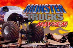 Monster Trucks Mayhem (U)(Sir VG) Title Screen