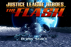 Justice League Heroes - The Flash (U)(Rising Sun) Title Screen