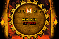 The Mummy (U)(Independent) Title Screen