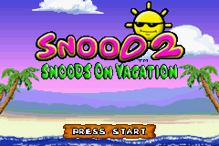 Snood 2 - Snoods On Vacation (U)(Sir VG) Title Screen