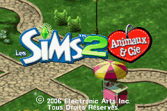 The Sims 2 - Pets (E)(Lightforce) Title Screen