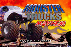 Monster Trucks Mayhem (E)(sUppLeX) Title Screen