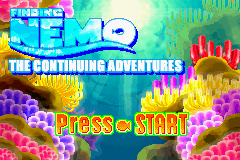 2 in 1 - The Incredibles & Finding Nemo - The Continuing Adventure (U)(Sir VG) Title Screen
