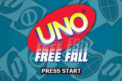 Uno Freefall (U)(Sir VG) Title Screen