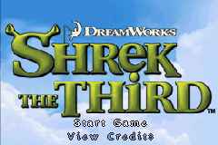 Shrek the Third (U)(Sir VG) Title Screen