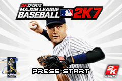 Major League Baseball 2K7 (U)(OMGba) Title Screen