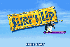 Surf's Up (U)(OMGba) Title Screen