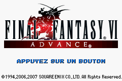 Final Fantasy VI Advance (E)(Eternity) Title Screen