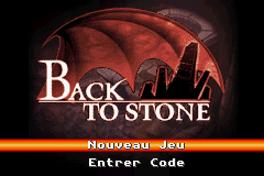 Back To Stone (E)(Independent) Title Screen