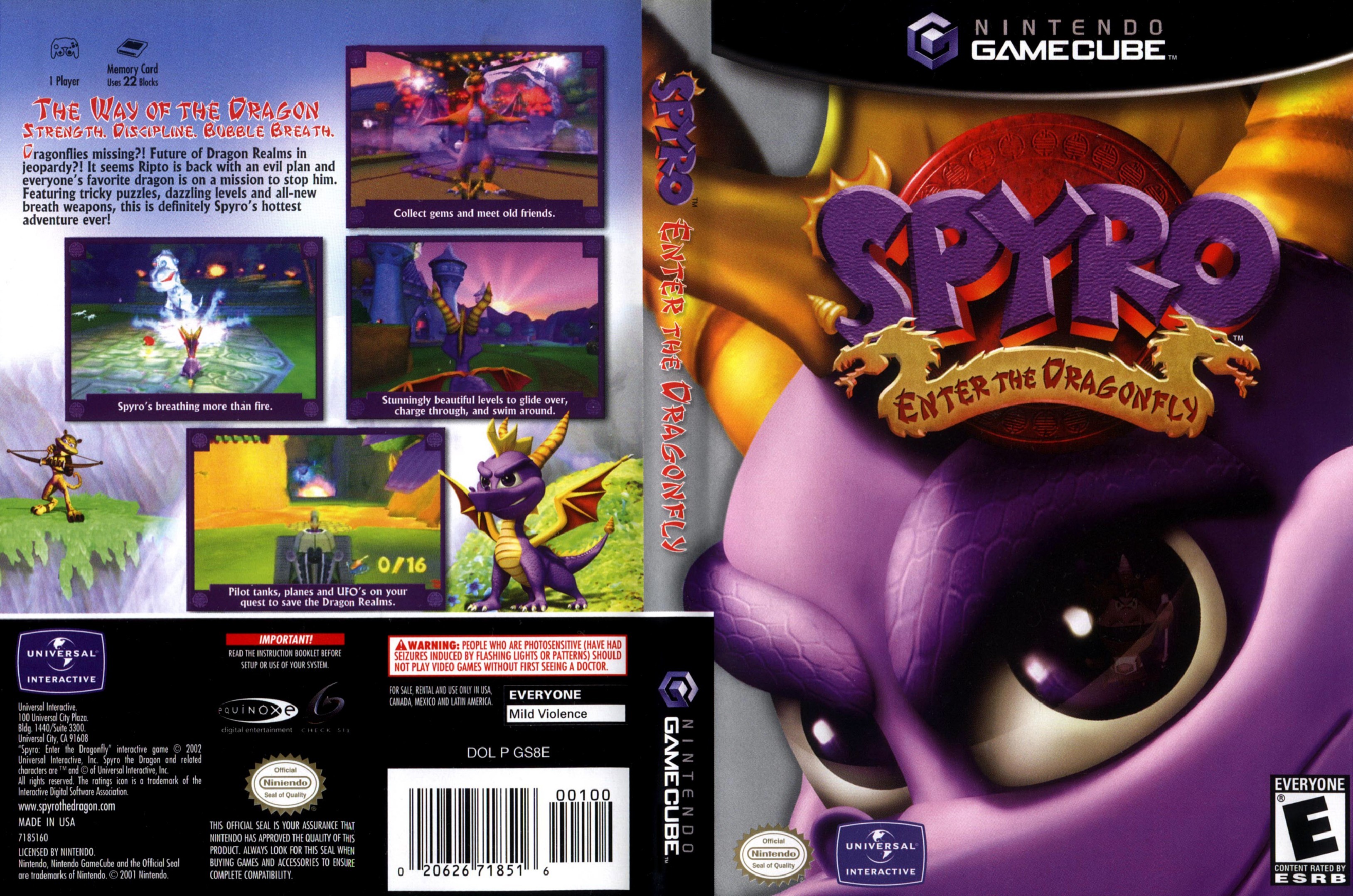 spyro ps2 enter the dragonfly