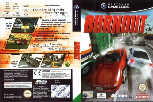 Burnout (Europe) (En,Fr,De,Es,It) Cover - Click for full size image