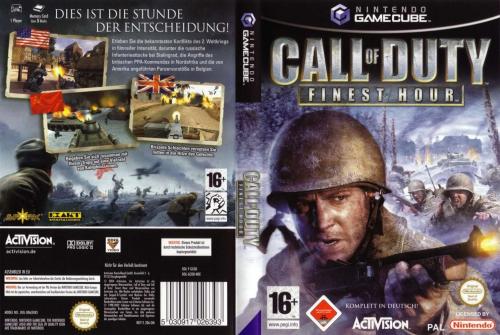 call of duty finest hour vs big red one call of duty world at war final fronts