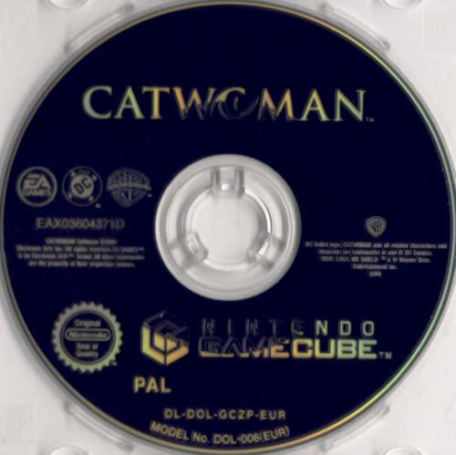 Catwoman Disc Scan - Click for full size image