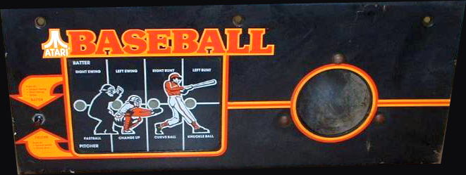 Atari Baseball (set 1) Cabinet