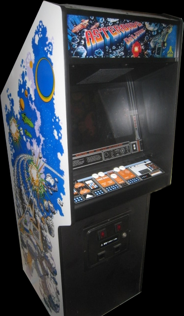 Asteroids Deluxe (rev 2) Cabinet